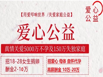 扎囊捐卵助孕生子 爱心志愿者招募